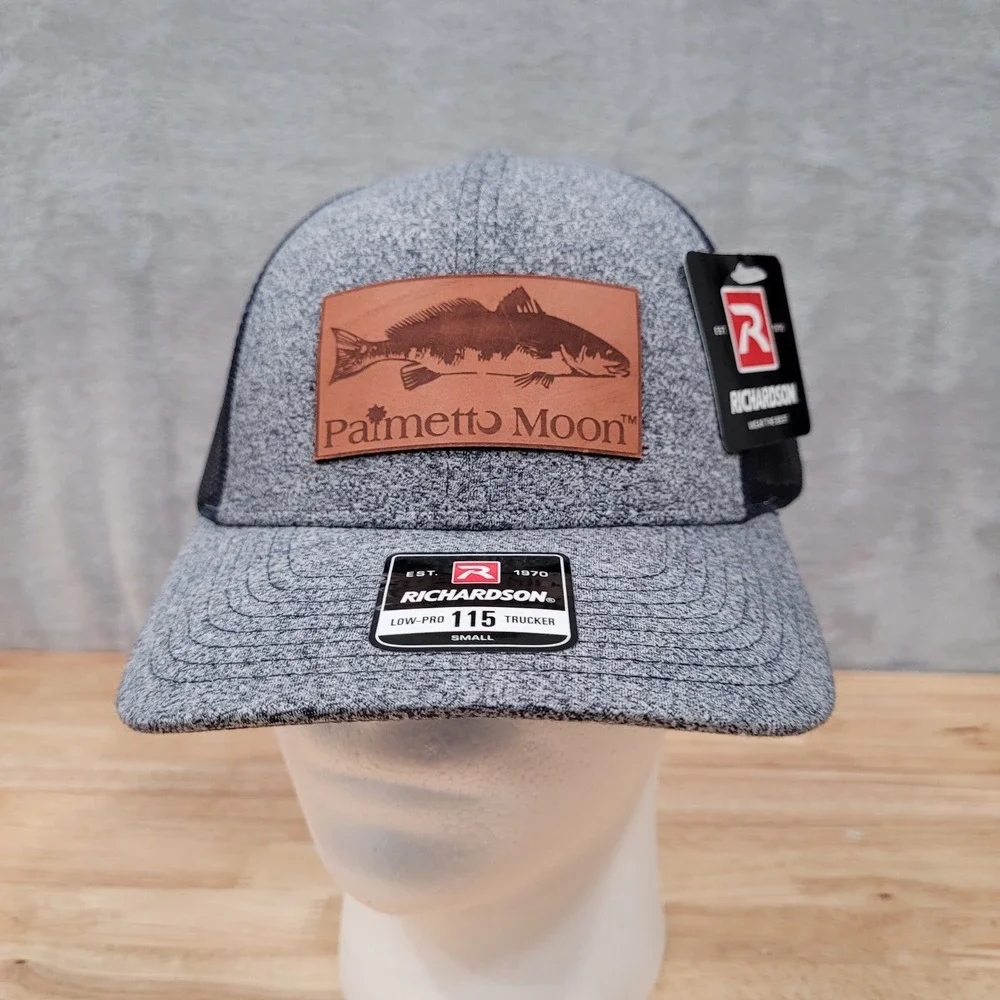 Palmetto Moon Truckers Hat Mesh Back Small Snap Back Richardson NWT‎ Outdoors